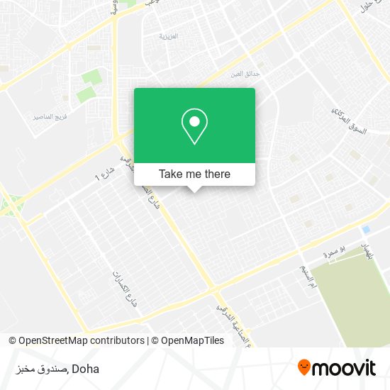 صندوق مخبز map