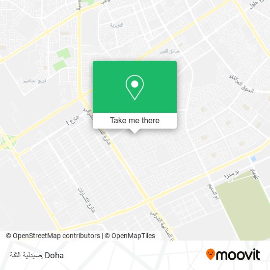 صيدلية الثقة map