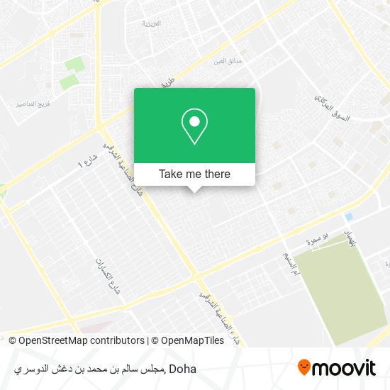 مجلس سالم بن محمد بن دغش الدوسري map