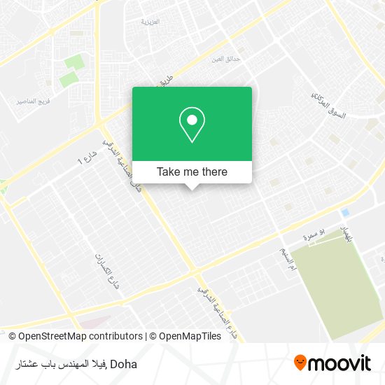 فيلا المهندس باب عشتار map