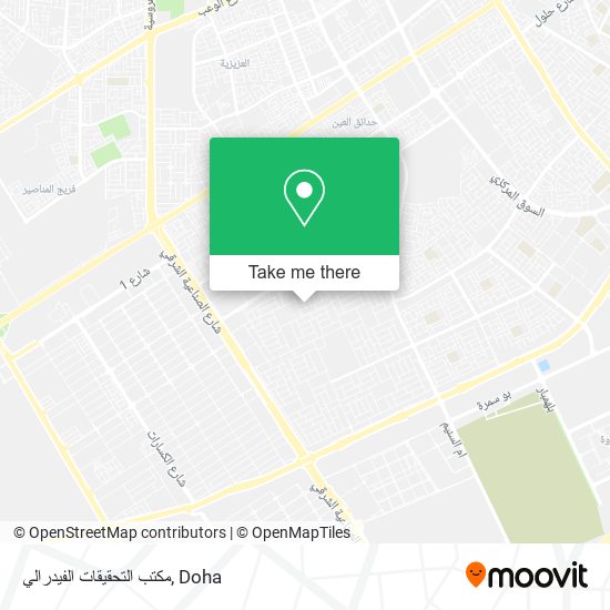 مكتب التحقيقات الفيدرالي map