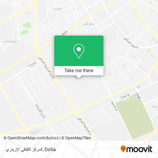 المركز الثقافي الإريتري map