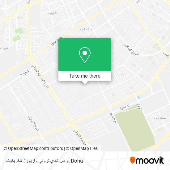 أرض نادي تروفي واريورز للكريكيت map