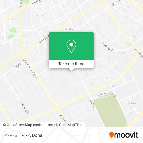 النخبة للكهربائيات map