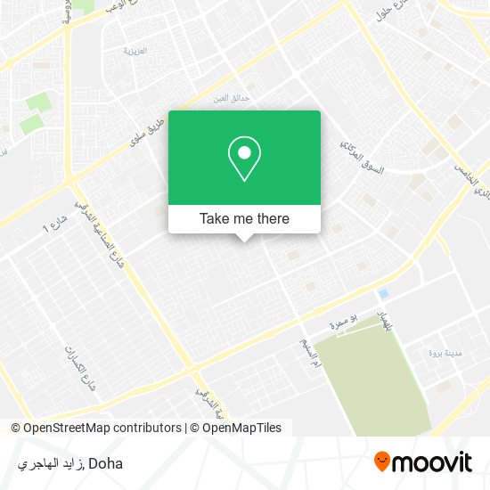 زايد الهاجري map