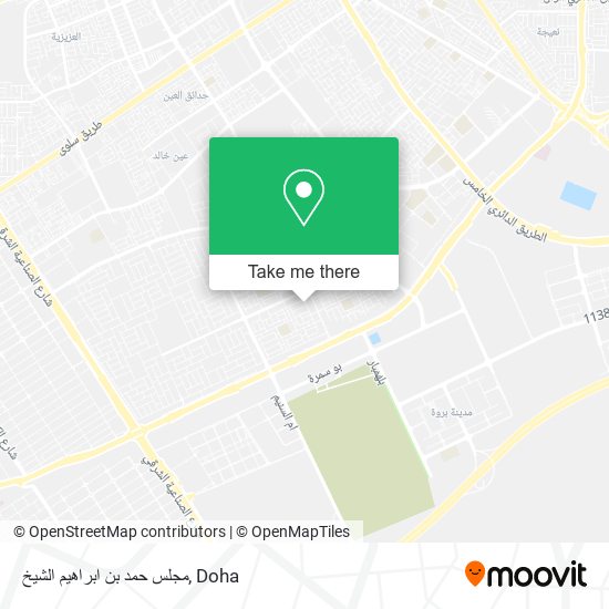 مجلس حمد بن ابراهيم الشيخ map