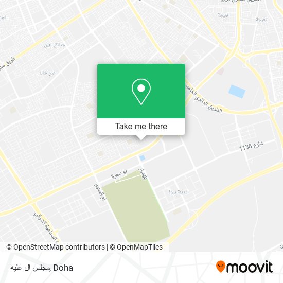 مجلس ال عليه map