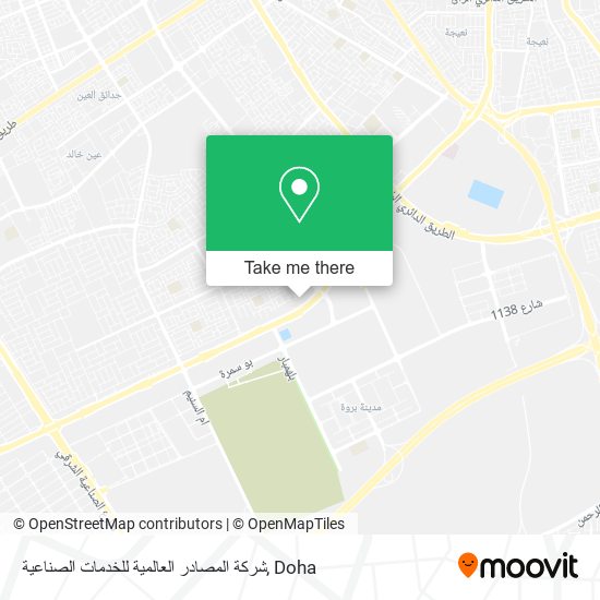 شركة المصادر العالمية للخدمات الصناعية map