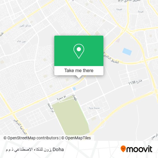 زون للذكاء الاصطناعي ذ م م map