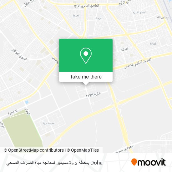 محطة بروة مسيمير لمعالجة مياه الصرف الصحي map