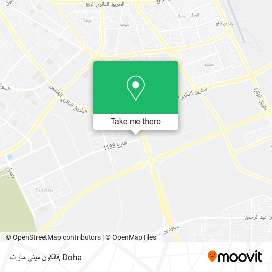 فالكون ميني مارت map