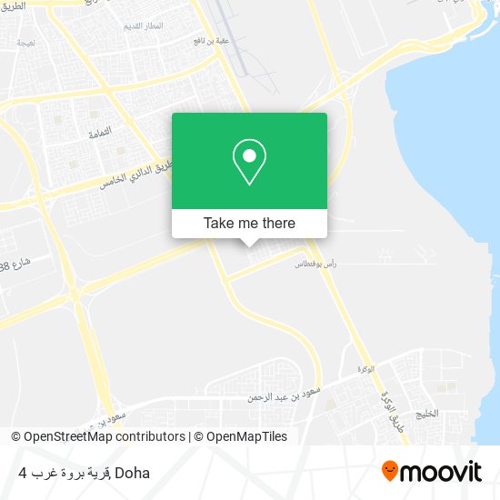 قرية بروة غرب 4 map