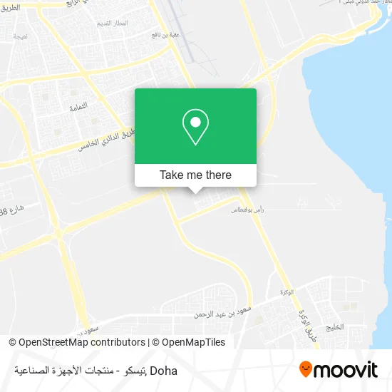تيسكو - منتجات الأجهزة الصناعية map
