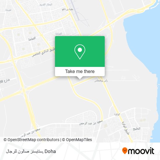 ستايسنز صالون للرجال map