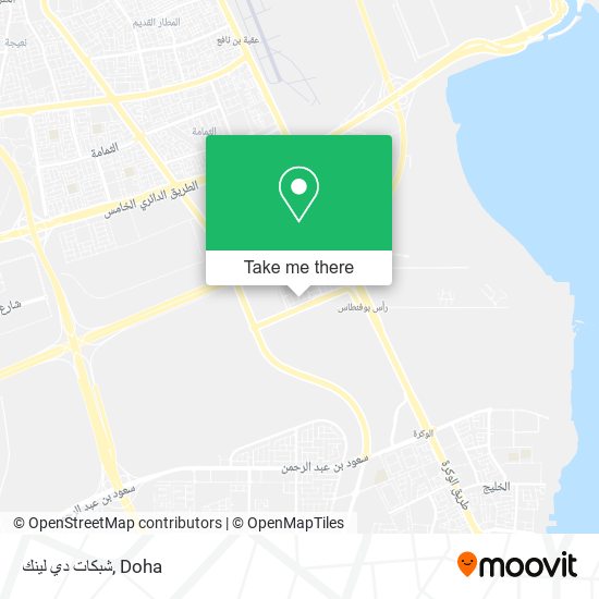 شبكات دي لينك map