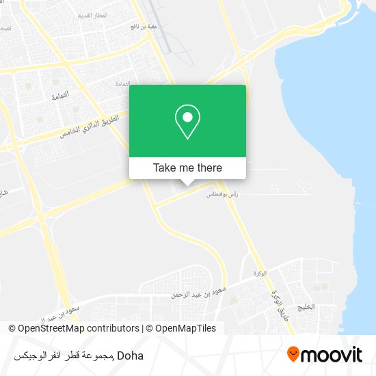 مجموعة قطر انفرالوجيكس map