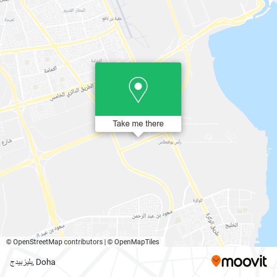 بليزبيدج map