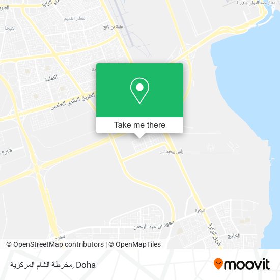 مخرطة الشام المركزية map