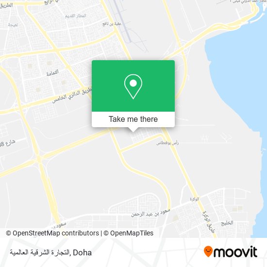 التجارة الشرقية العالمية map
