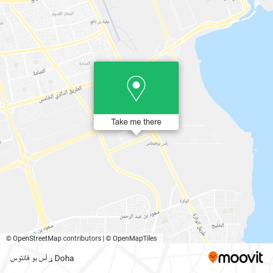 رأس بو فانتوس map