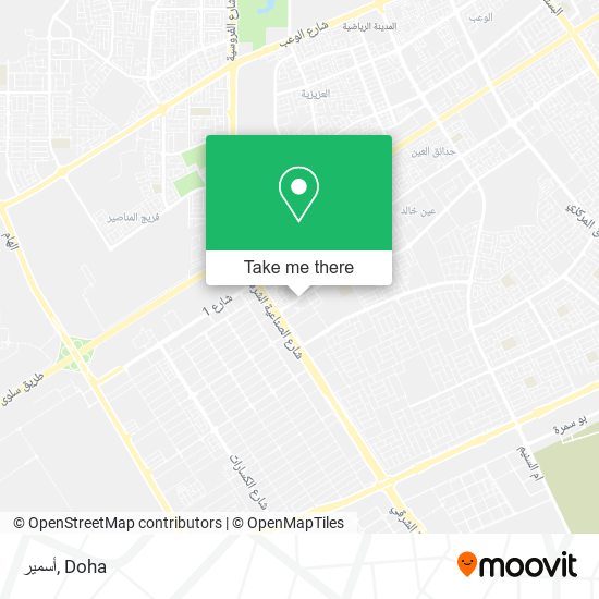أسمير map