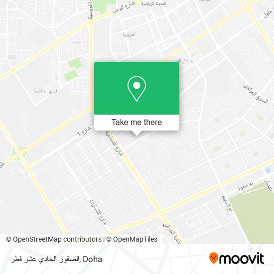 الصقور الحادي عشر قطر map