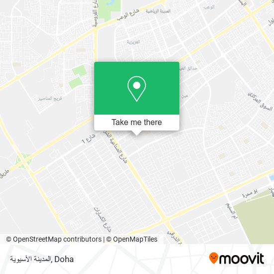 المدينة الآسيوية map