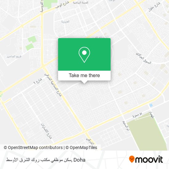 سكن موظفي مكتب روك الشرق الأوسط map