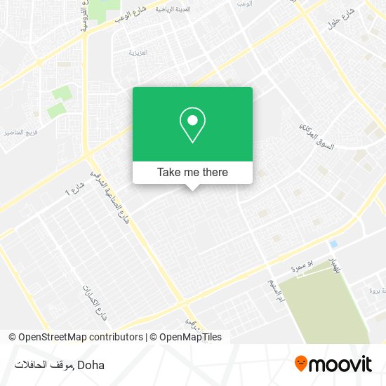 موقف الحافلات map