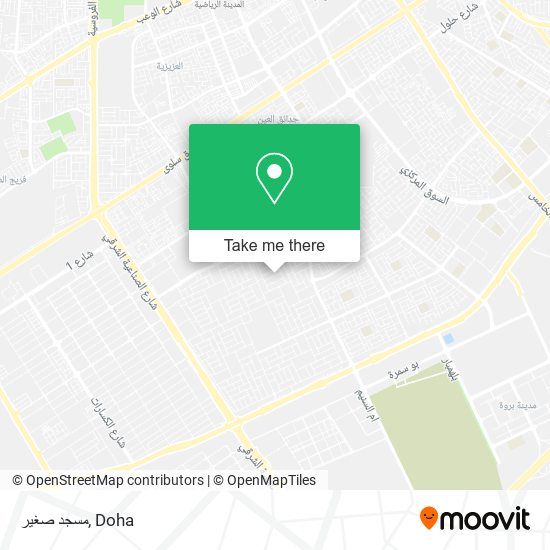 مسجد صغير map