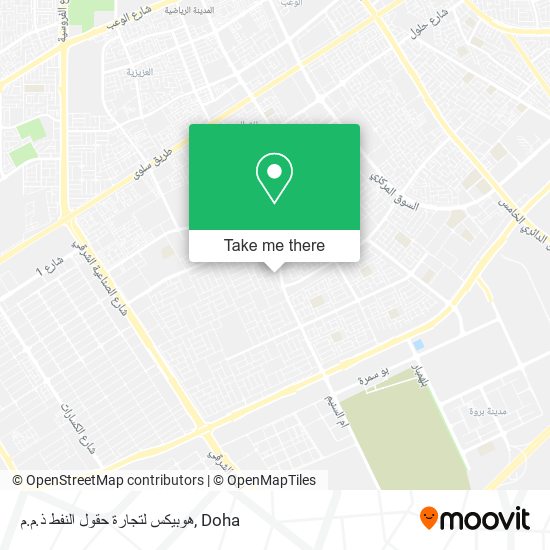 هوبيكس لتجارة حقول النفط ذ.م.م map
