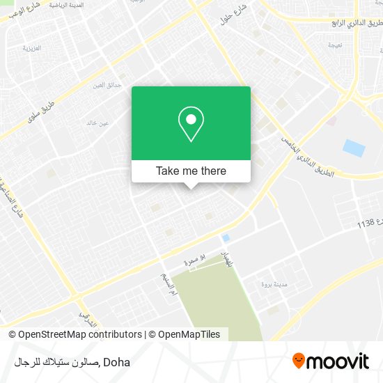 صالون ستيلاك للرجال map