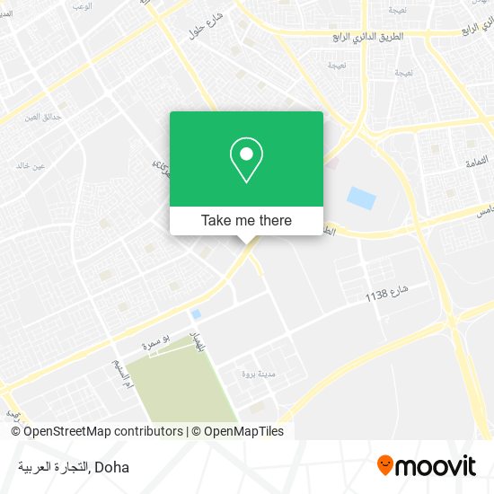 التجارة العربية map