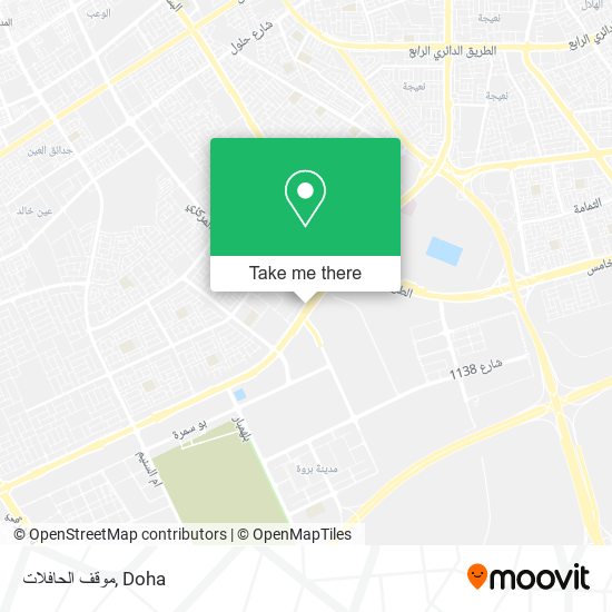 موقف الحافلات map