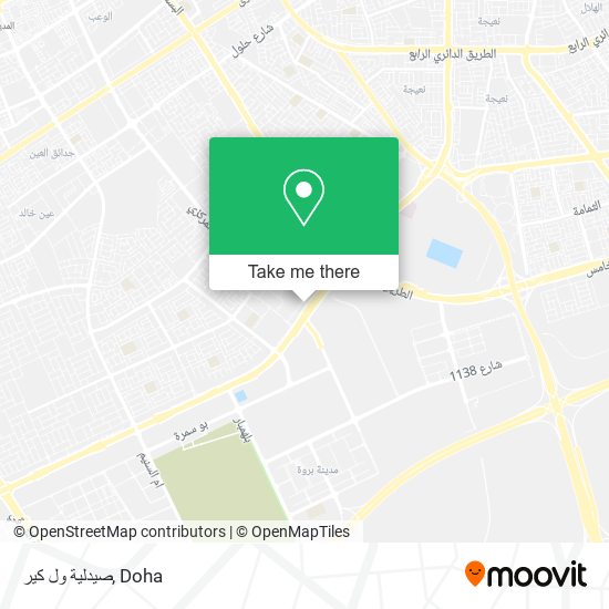 صيدلية ول كير map