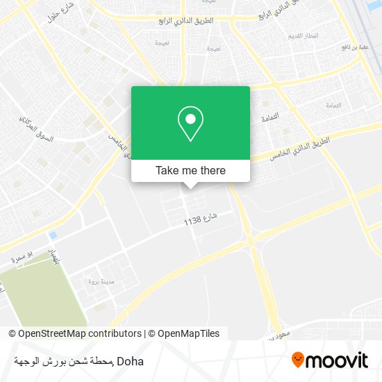 محطة شحن بورش الوجهة map