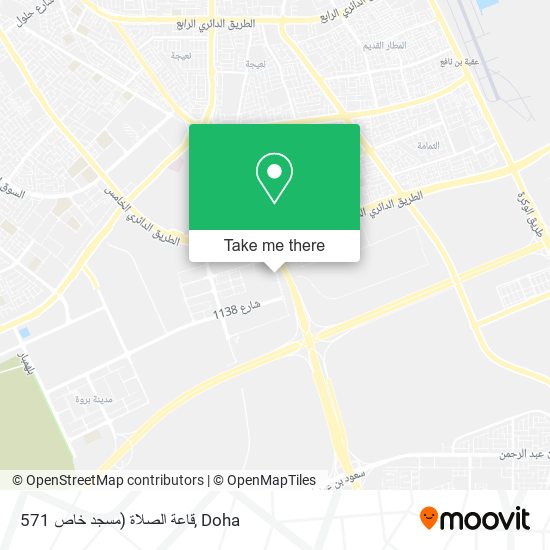 571 قاعة الصلاة map