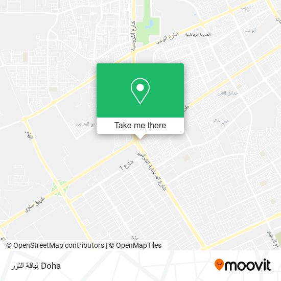 لياقة الثور map