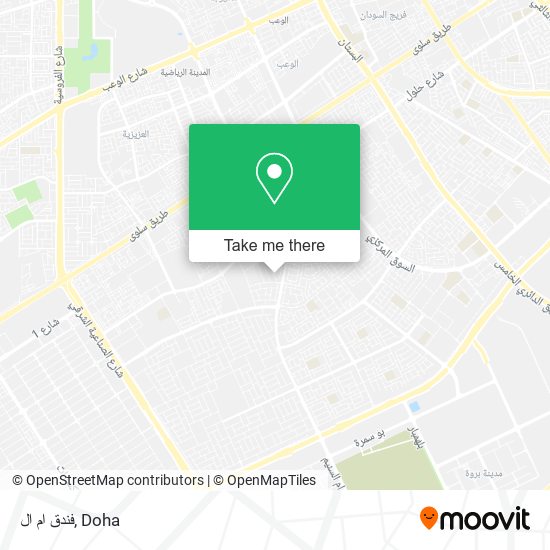 فندق ام ال map