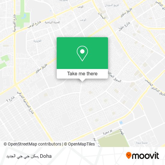 سكن جي جي الجديد map