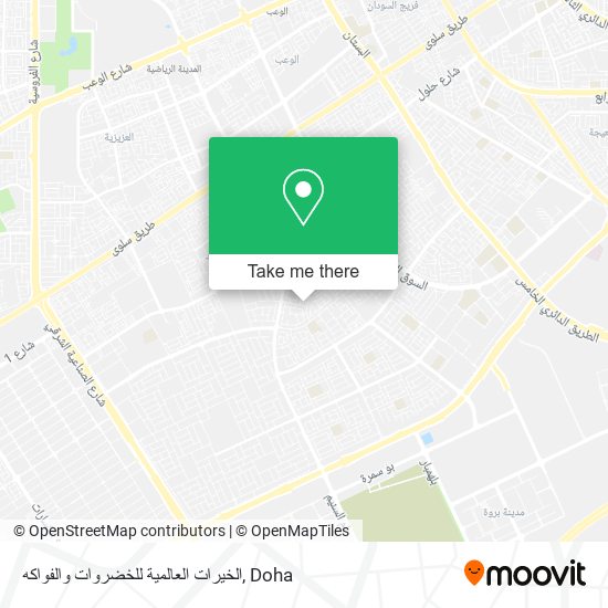 الخيرات العالمية للخضروات والفواكه map