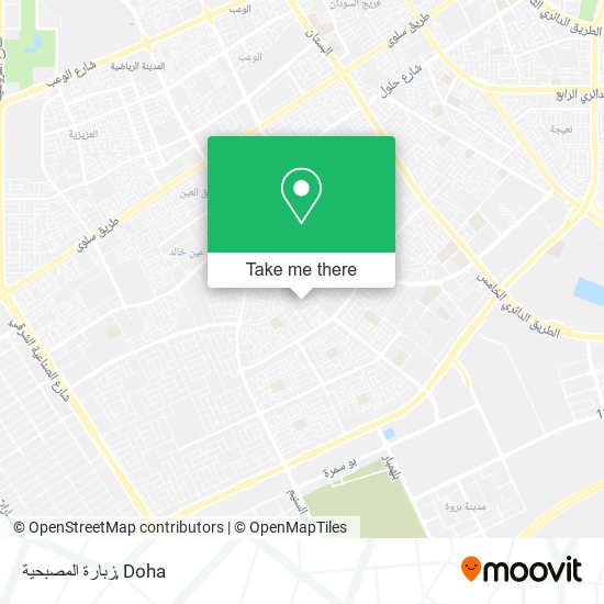 زبارة المصبحية map