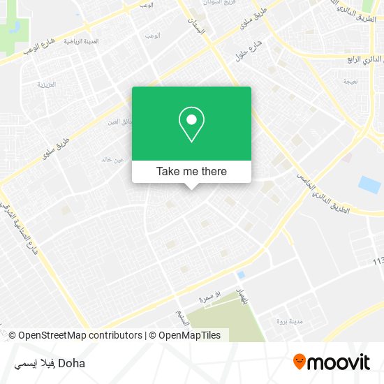 فيلا إيسمي map