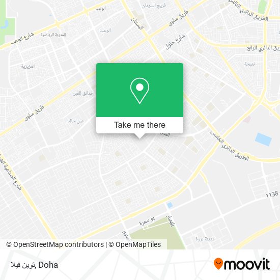 توين فيلا map