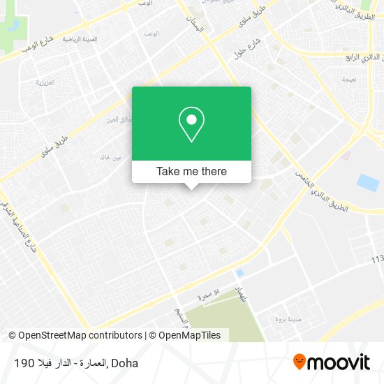 العمارة - الدار فيلا 190 map