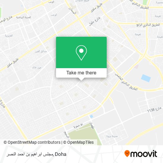 مجلس ابراهيم بن احمد النصر map