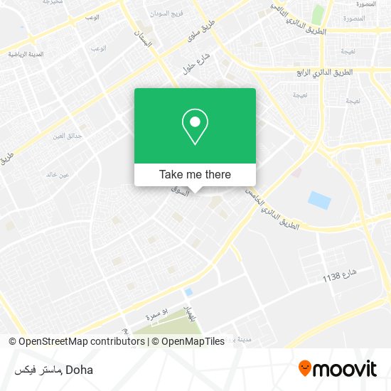 ماستر فيكس map