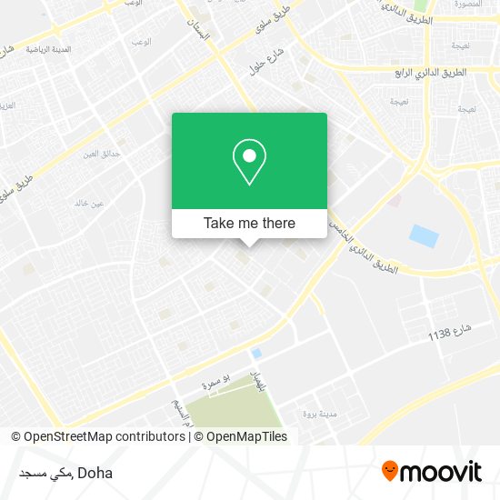 مكي مسجد map