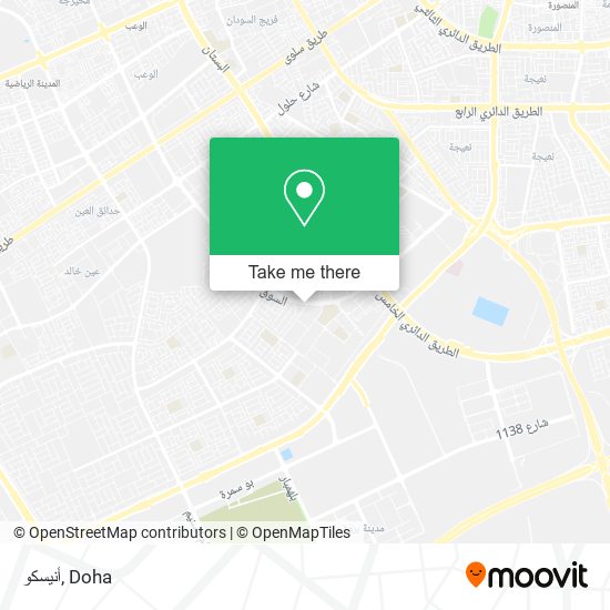 أنيسكو map