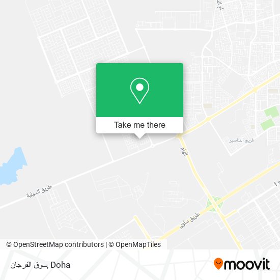 سوق الفرجان map